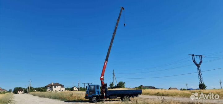 Услуги, аренда манипулятора грузоперевозки