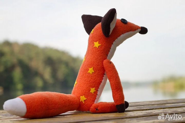 Маленький принц, Лис, фетровая игрушка