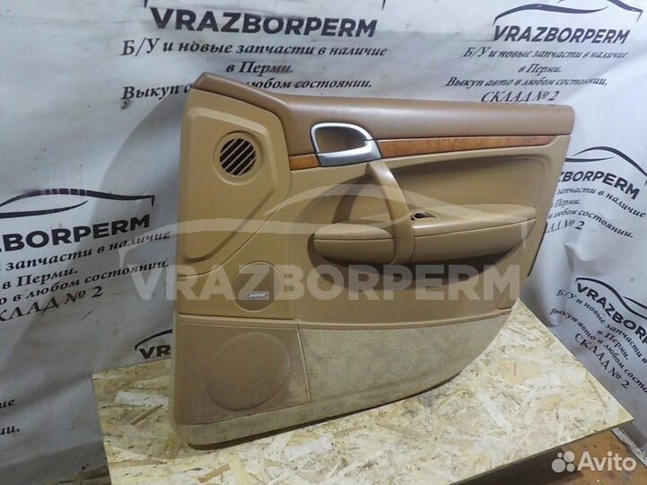 Обшивка двери передней правой (дверная карта) Pors