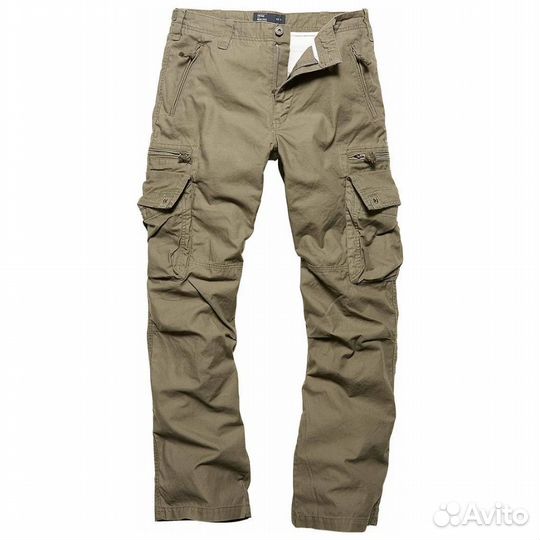 62136 Брюки Vintage Industries Rico оливковый