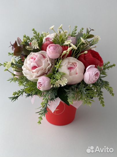 Букет цветов из мыла