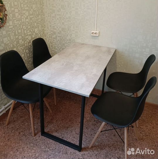 Стол лофт, стол обеденный, стол