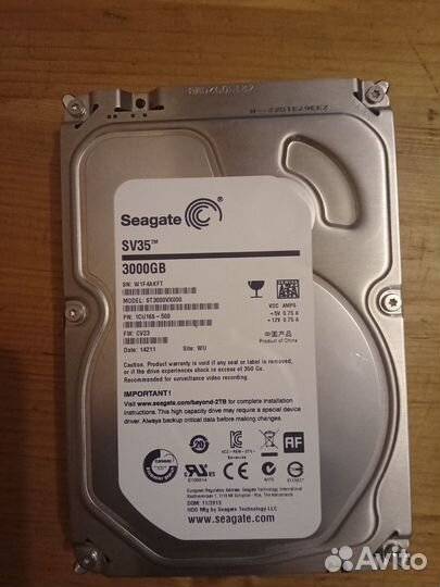 HDD 3Тб
