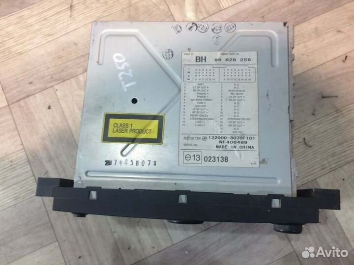 Магнитола штатная Chevrolet Aveo T250