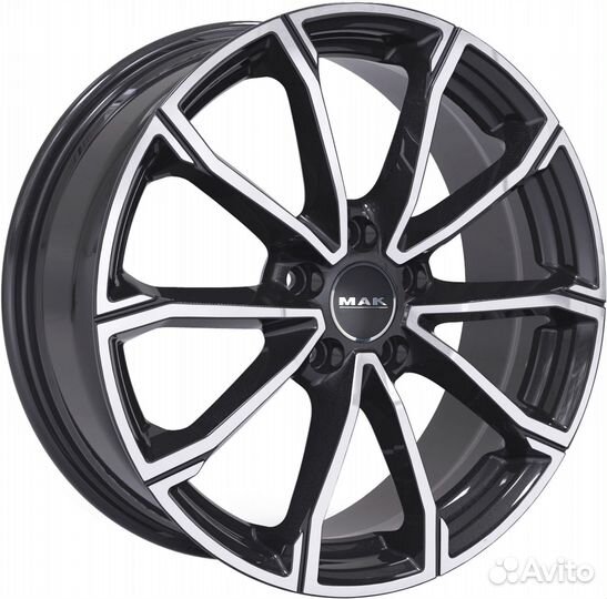 R18 5x114,3 7,5J ET51 D67,1 MAK DaVinci Black Mirr