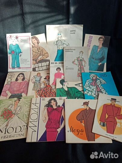 Журнал мод+выкройки 80е года СССР