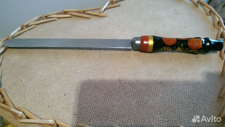 Нож Хохлома 
