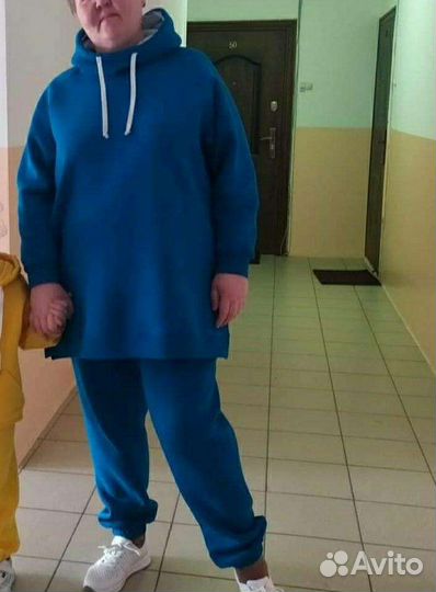 Спортивный костюм женский оверсайз 60