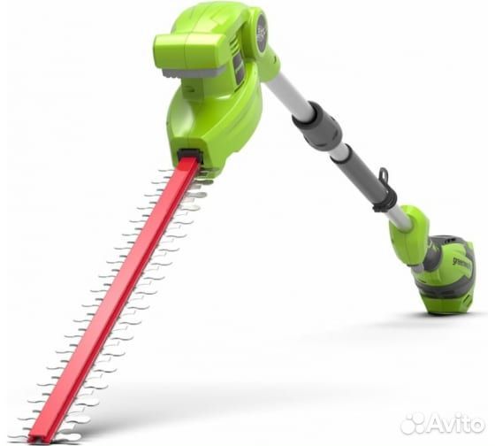 Кусторез аккумуляторный Greenworks G40PHA