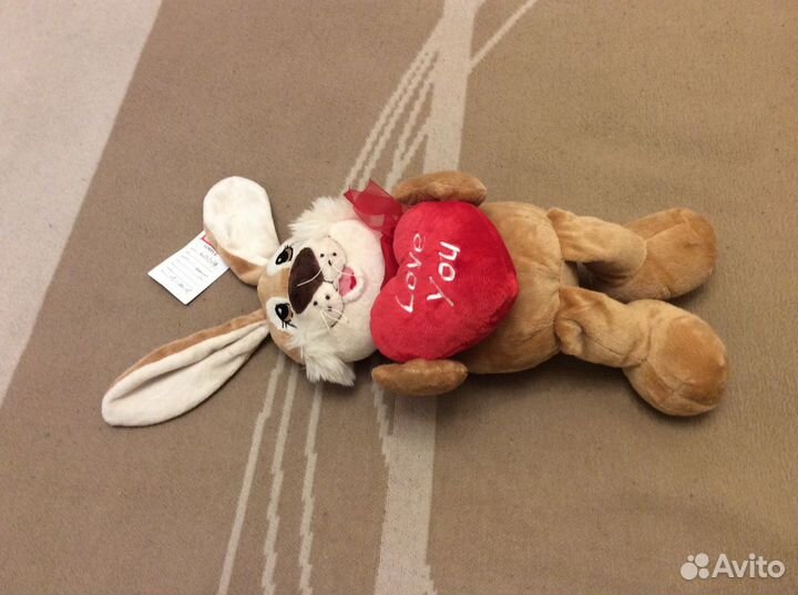 Заяц мягкая игрушка