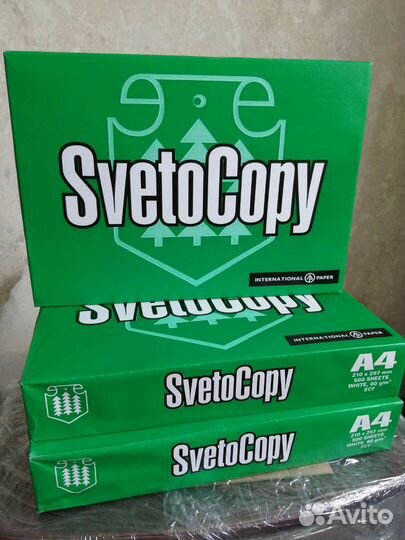 Бумага a4 Svetocopy белая