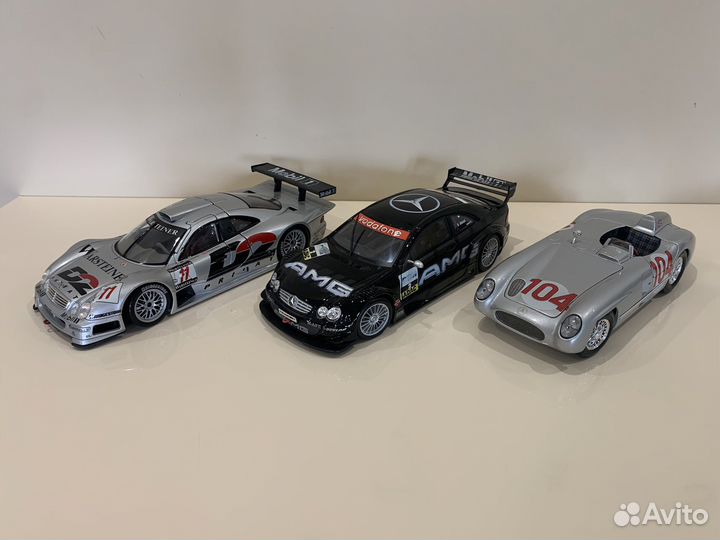 Модели mercedes 1/18