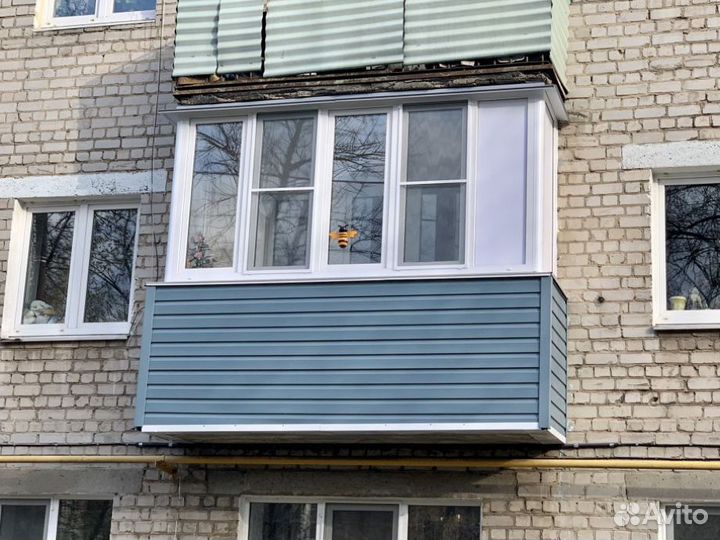 Остекление\ремонт балконов лоджий под ключ Крск