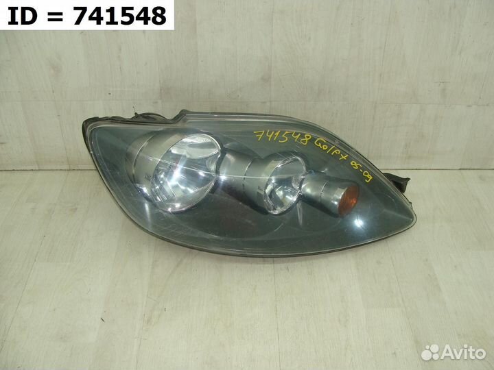 Фара правая Volkswagen Golf