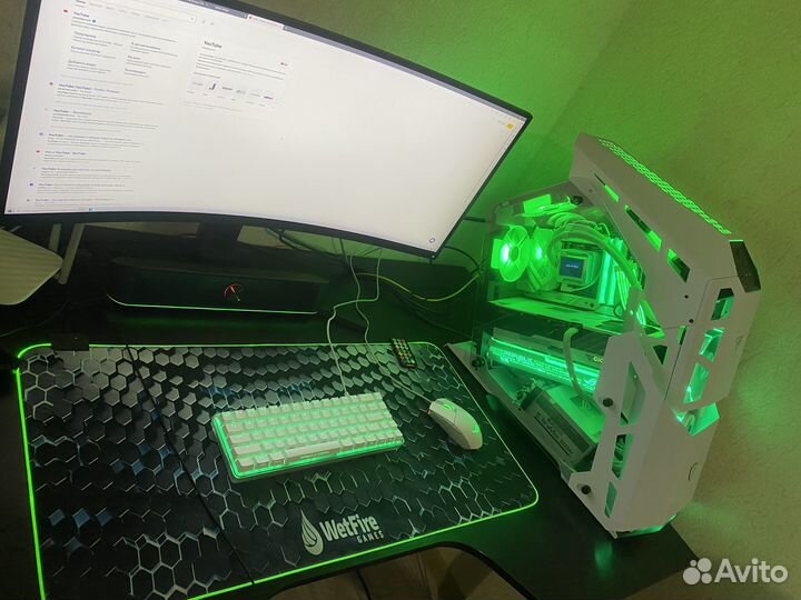 Игровой монстр RTX 4070, i7 14700, 64g ddr5, 2tb