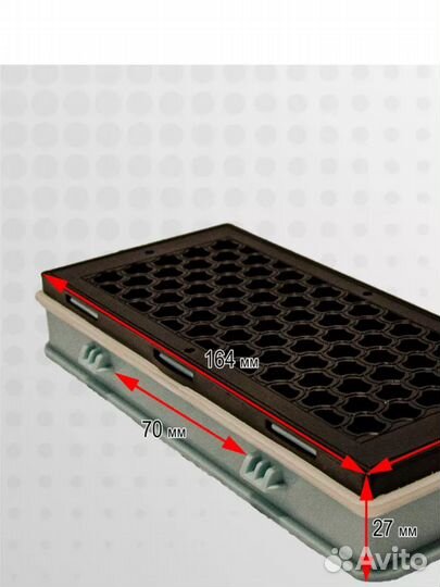 1127 FLG 891 opperr Фильтр для пылесосов LG (пр. д