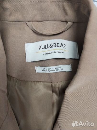 Укороченный пиджак Pull&Bear