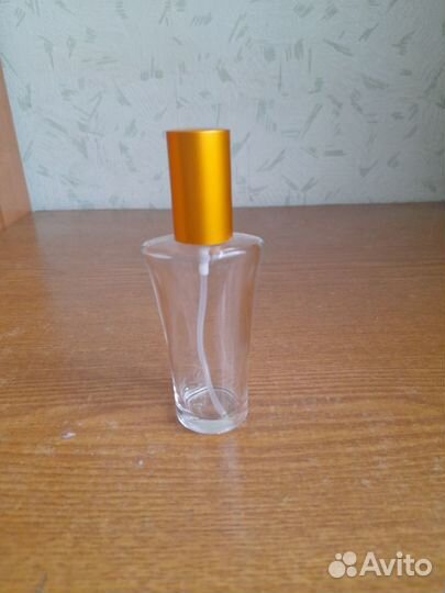 Флаконы для духов 50 мл.Стеклянные.Разной формы