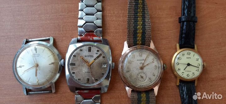 Часы наручные СССР в ремонт запчасти