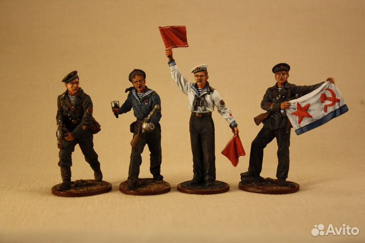 Подарок, матросы, олово, солдатики