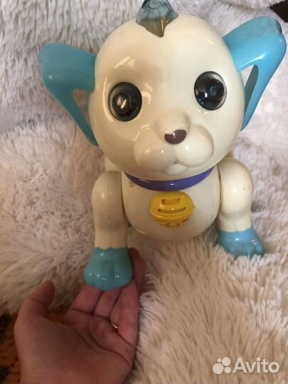 Игрушка собака на пальте управления