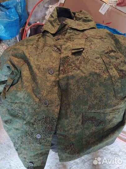 Костюм зимний полевой бушлат флора