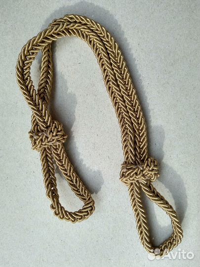 Витой шнур на армейскую фуражку из СССР