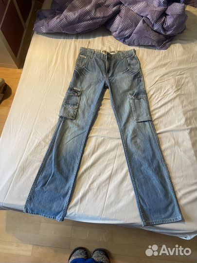 Джинсы y2k винтаж