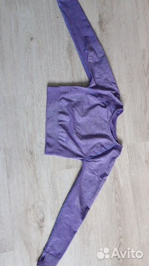 Спортивный топ М с длинными рукавами