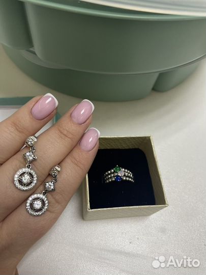 Пандора серьги