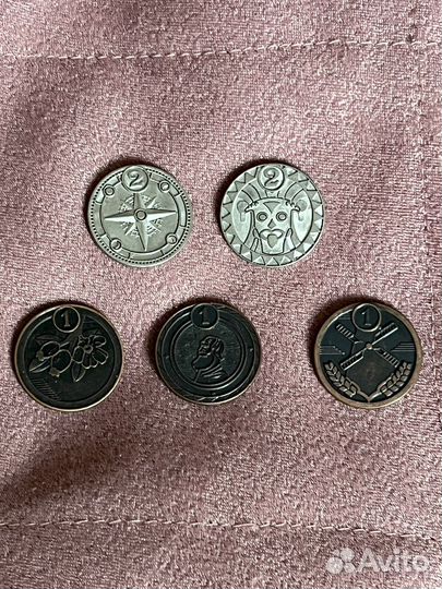 Монеты Пятерочка 