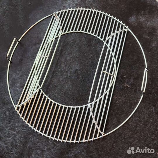 Решетка на гриль нержавейка для угольного гриля