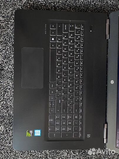 Игровой Ноутбук hp 17,3 GTX1050