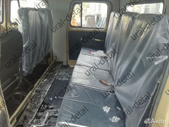 Кабина Урал 4х дверная