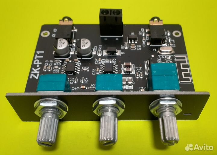 Предварительный усилитель с Bluetooth и тембром