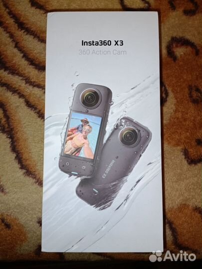Insta 360 x3 полный комплект