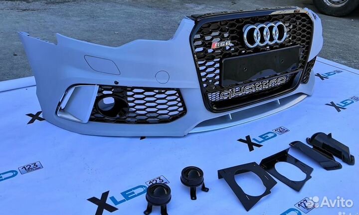 Обвес Audi A6 C7 в стиле RS6 C7 дорест