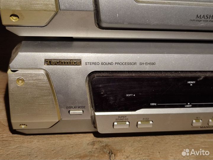 Блочный музыкальный центр Technics два блока