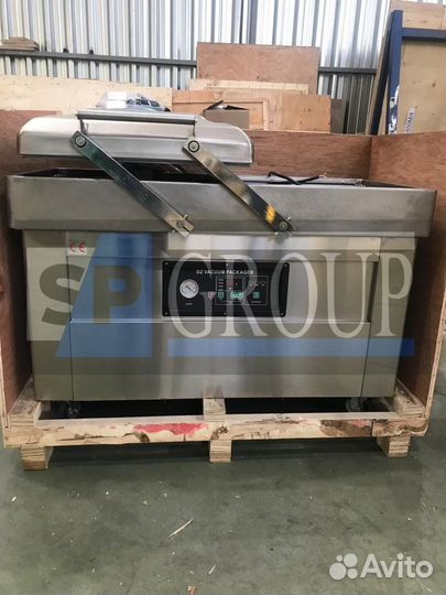 Вакуумный упаковщик DZK-500/S-G (нерж., газ)