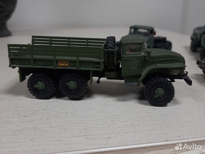 Модель военного автомобиля