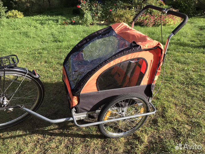 Коляска велоприцеп