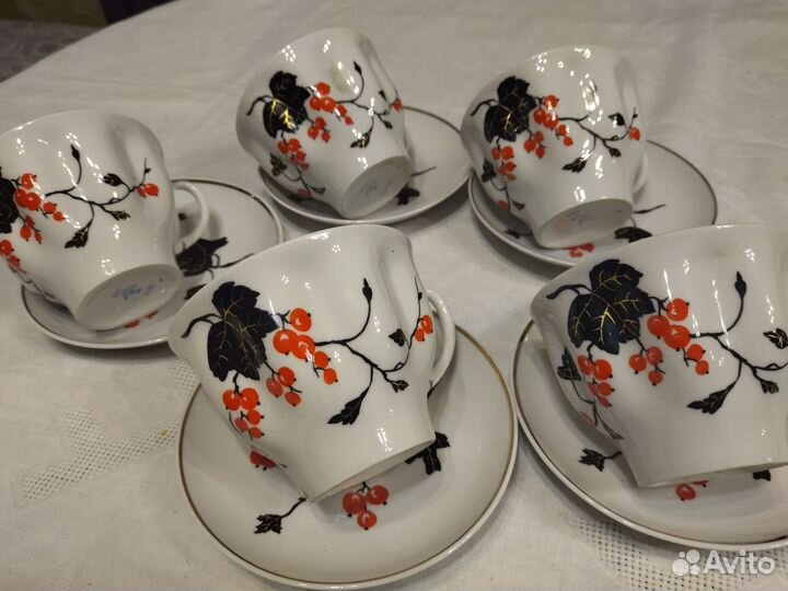 Чайные пары лфз большие гигант Красная смородина