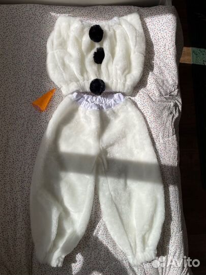 Маскарадный костюм снеговика