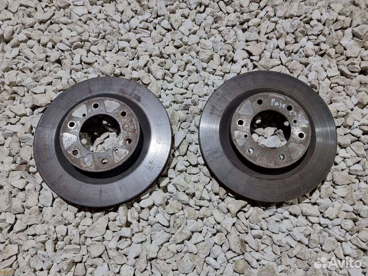 Диски тормозные Паджеро 4