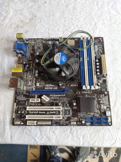 Материнская плата 1155 с процессором i5