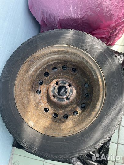 Колесо зимнее в сборе