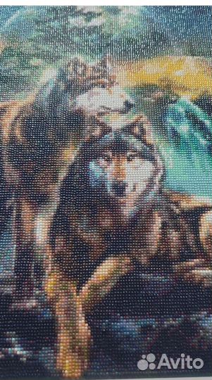 Картина волки