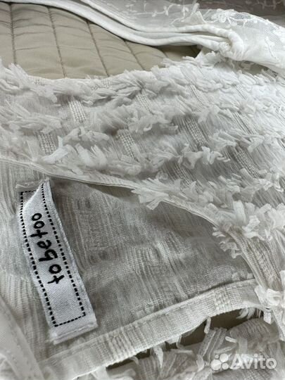 Блузки белые H&m и Be too be 152