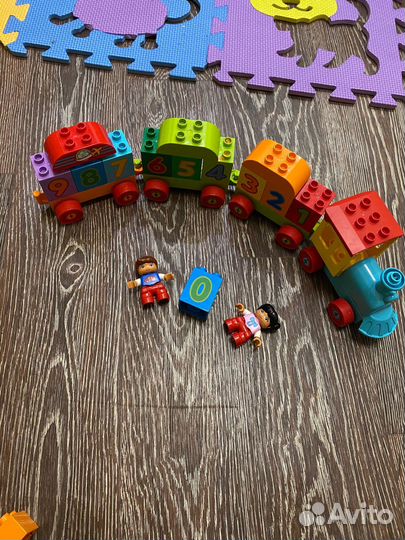Лего дубло поезд