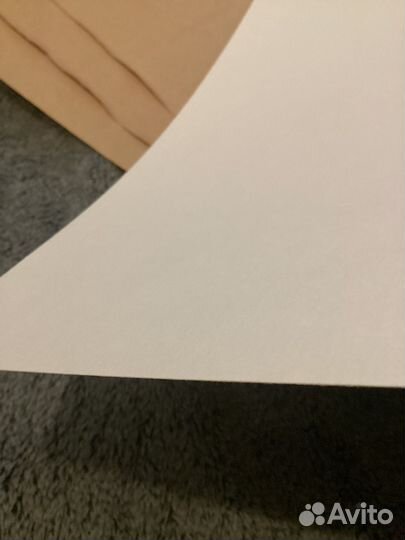 Бумага А3 акварельная для рисования крафт бумага